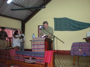 Preach at El Buen Pastor