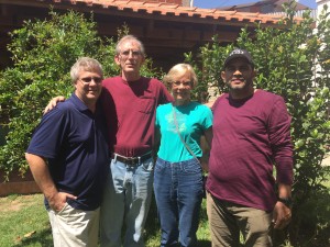 L to R: Chris, Earl, Jeanne, Roger